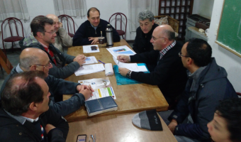 Reunin por la fiesta de Santiago Apstol